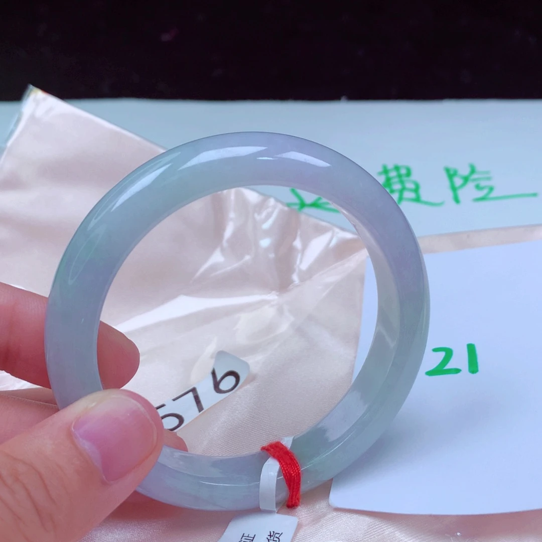 未镶嵌手镯翡翠缅甸天然A货翡翠手镯56