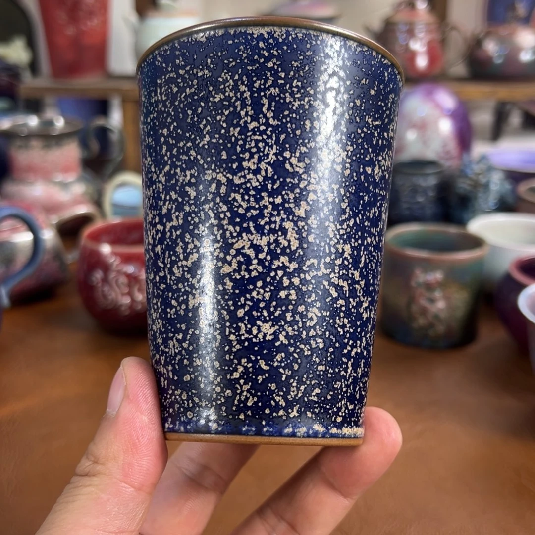 摆件神垕钧瓷原矿高温