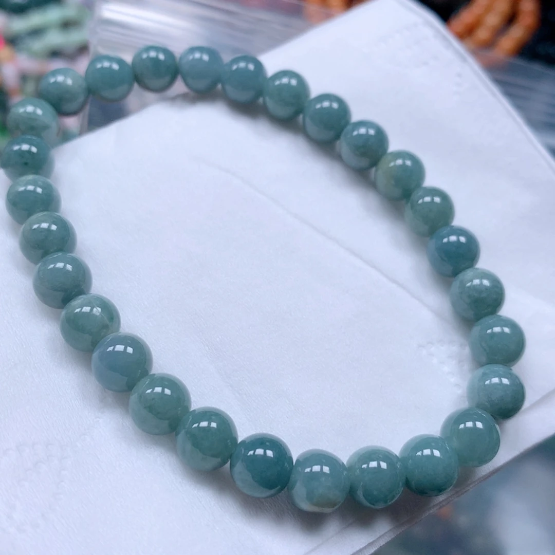 颈饰未镶嵌翡翠手串