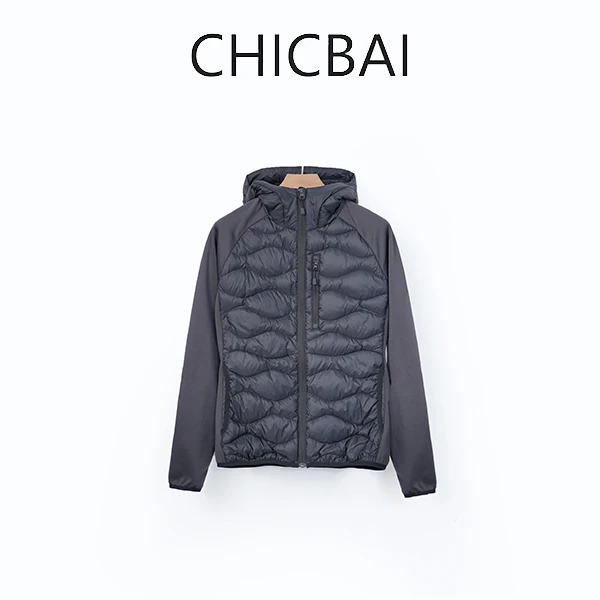 CHICBAI 独立外穿or暖核内搭 轻便连帽鹅绒服