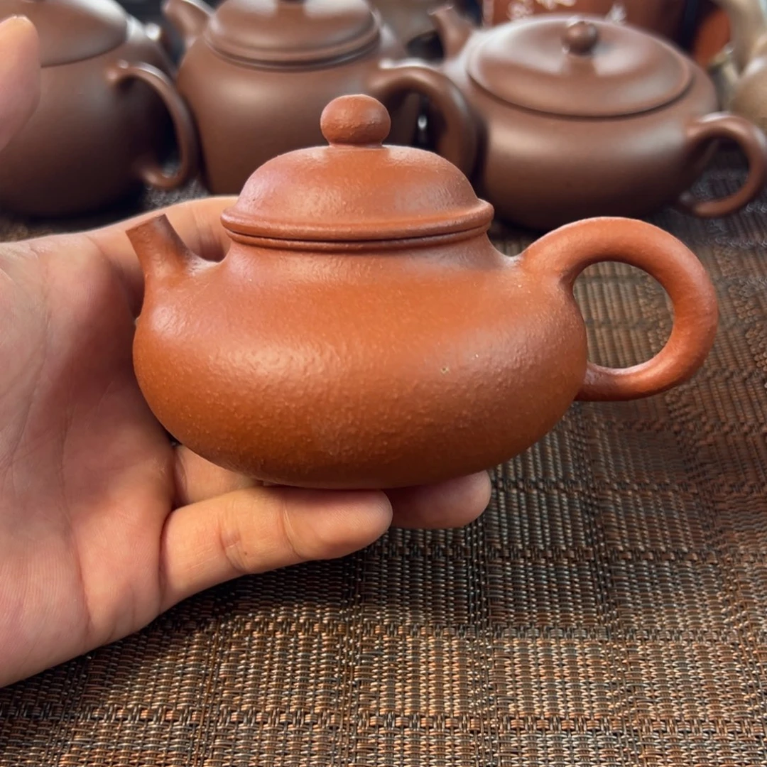 茶壶紫砂宜兴原矿紫砂壶200毫升容量