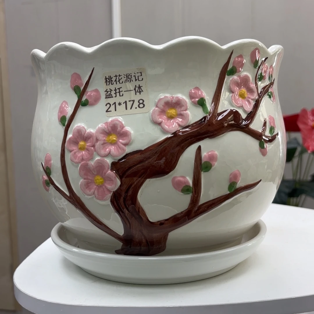 @夏西陶瓷花盆@@553869