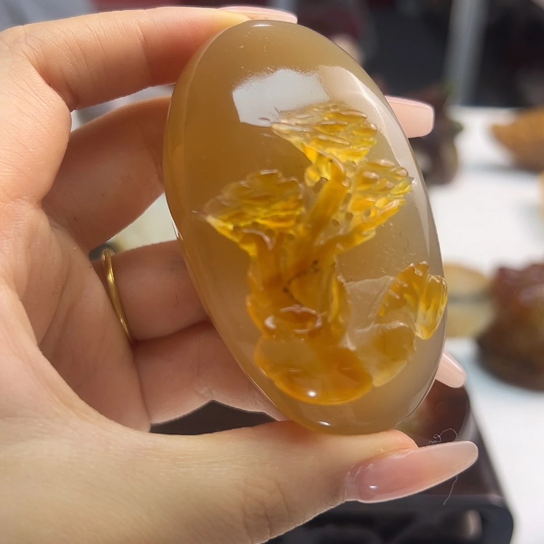玛瑙/玉髓未镶嵌颈饰