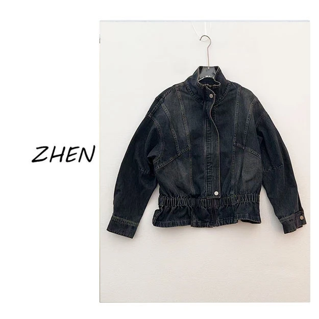 【ZHEN】25K01661 2025新款秋冬时尚气质休闲百搭长袖外套女