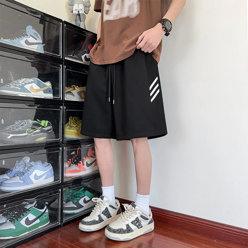 时尚夏季新款时尚潮流青少五分短裤男