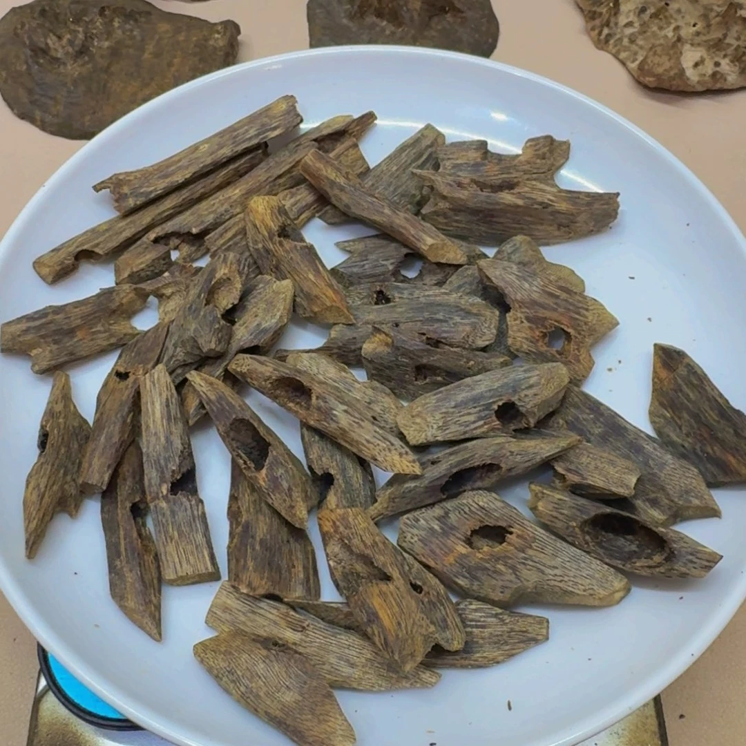 沉香沉香碎屑海南乌身圆叶块料101克