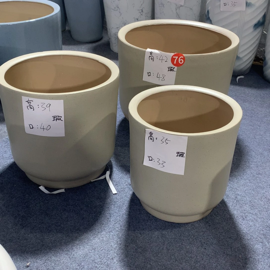 高温陶瓷花盆微瑕