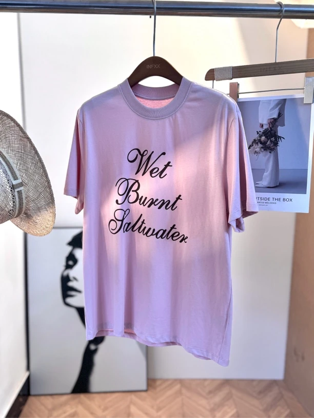 干枯玫瑰可可T恤短袖