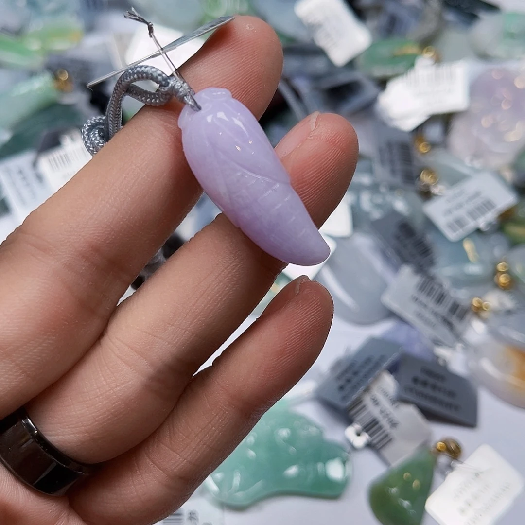 翡翠未镶嵌颈饰缅甸翡翠A货