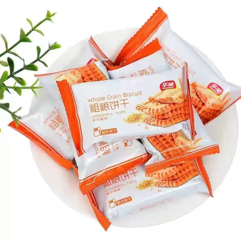 华美无蔗糖牛乳饼干无添加下午茶零食午点健康