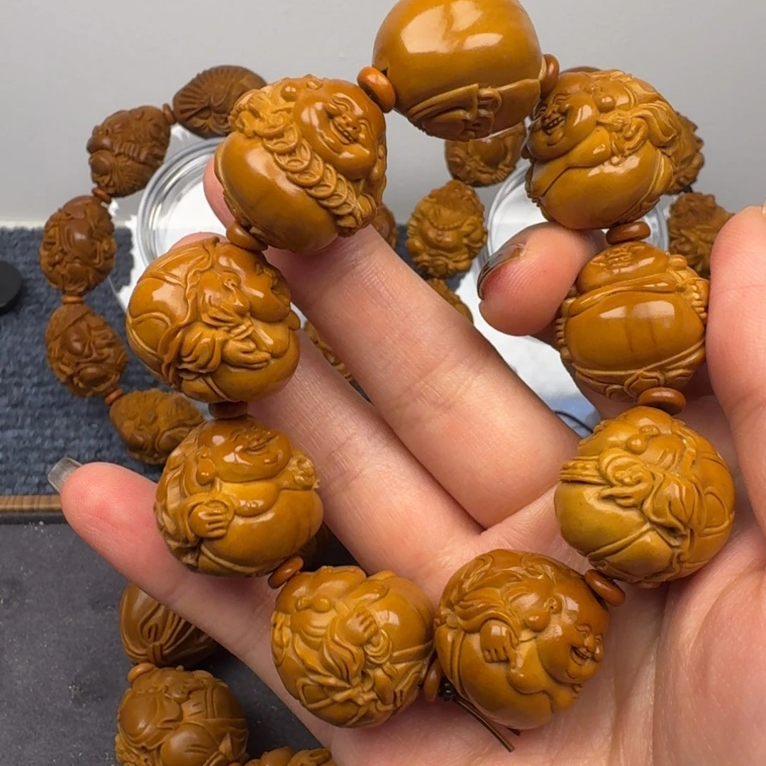 橄榄核手串/手链2.3荷叶弥乐