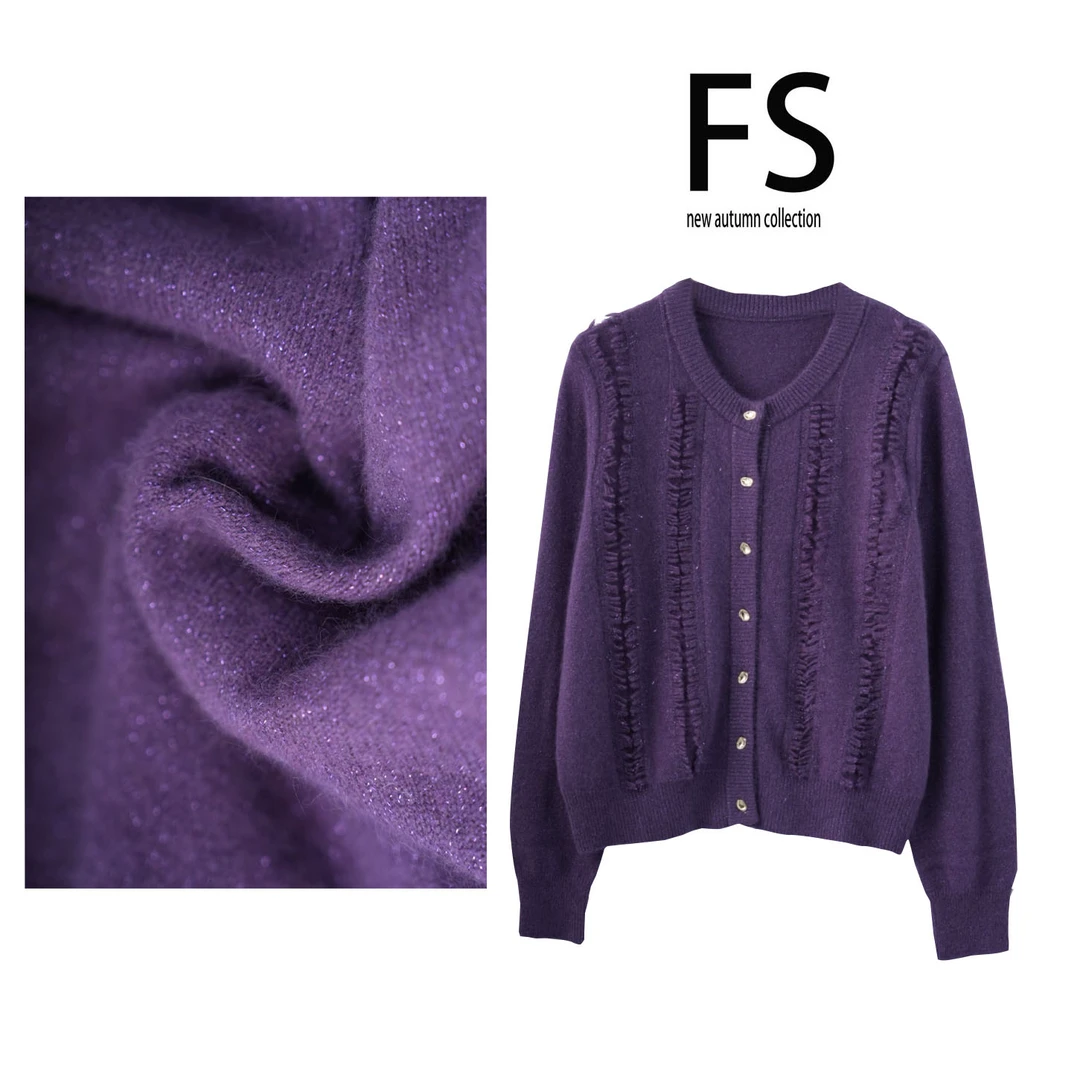 时尚休闲设计感针织衫加厚