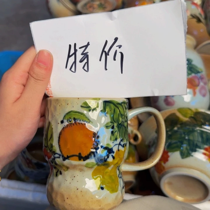 瓷片景德镇陶瓷手工手绘