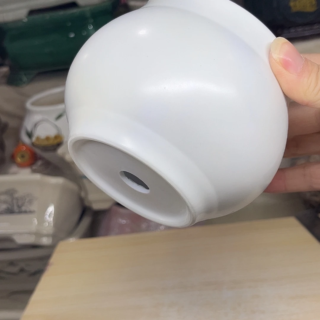 陶瓷绿植多肉微瑕花盆口径9.5*9.5