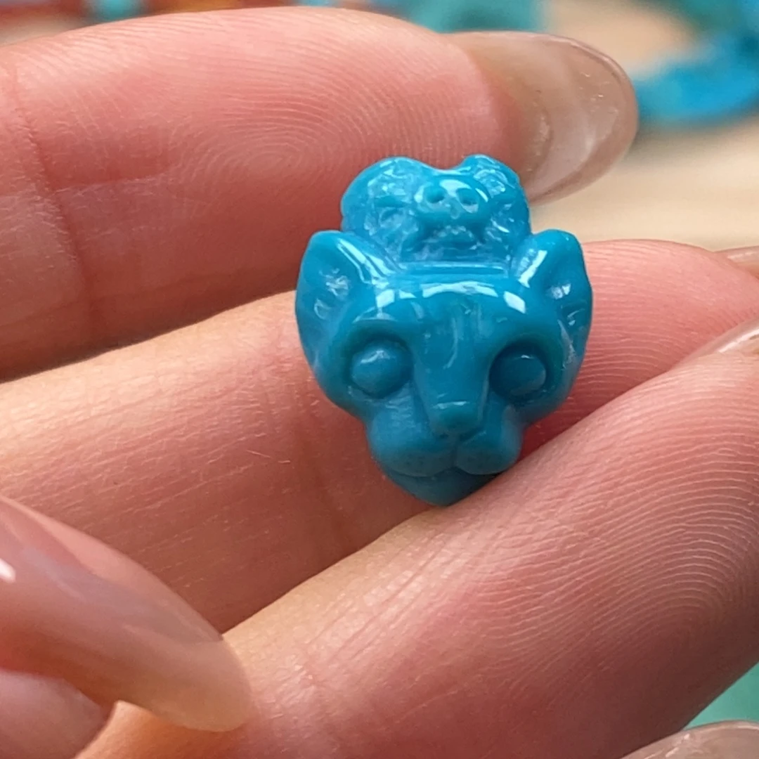 未镶嵌绿松石挂件