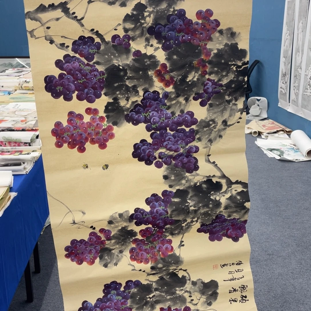 国画手绘国画欣赏一下