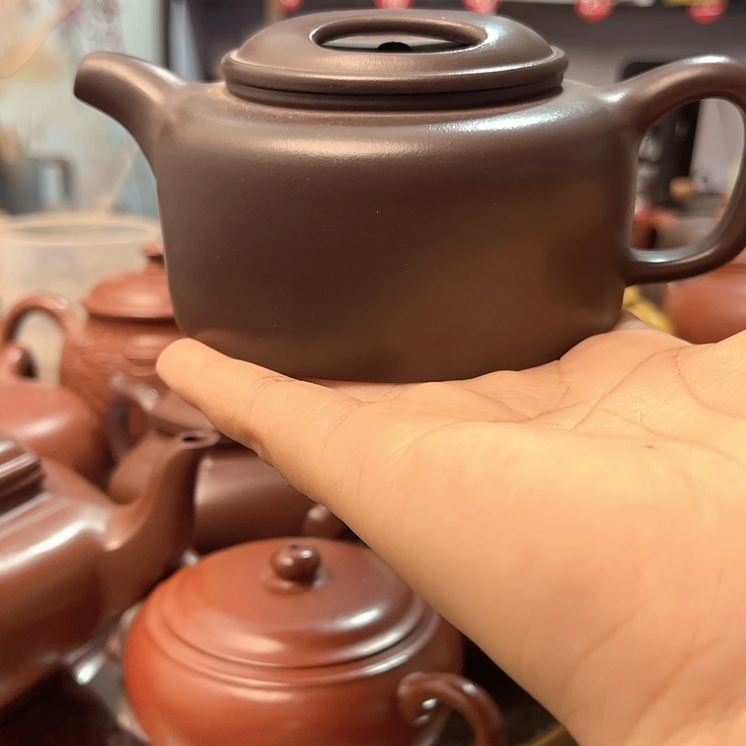 茶壶紫砂全手工制作