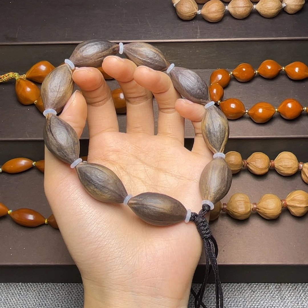 阿***卡橄榄核手串橄榄核手串美