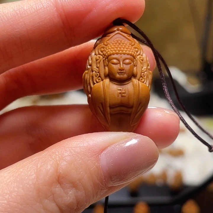 橄榄核吊坠橄榄核