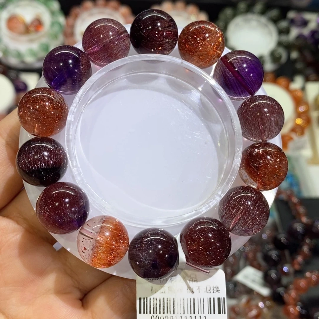 未镶嵌手链水晶老矿超七14