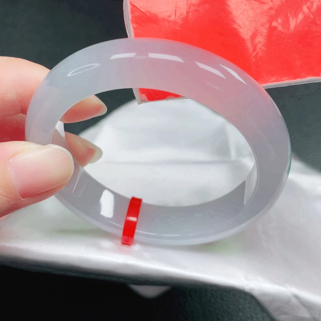 翡翠未镶嵌手镯51圈