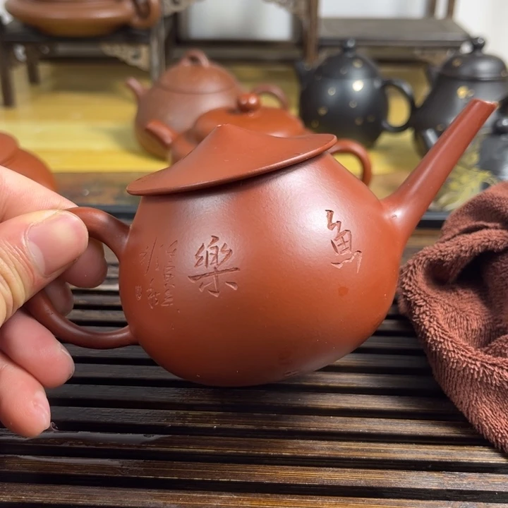 原矿紫砂半手工制作