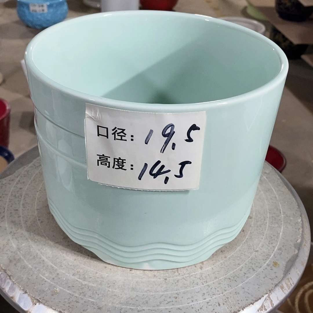 【闪购商品】陶瓷微瑕花盆-034-1个兰