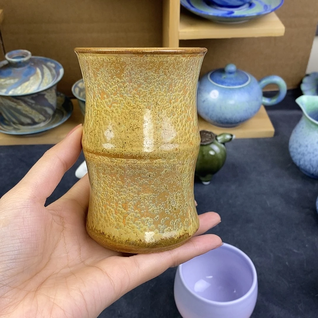 景德镇高温陶瓷手握杯