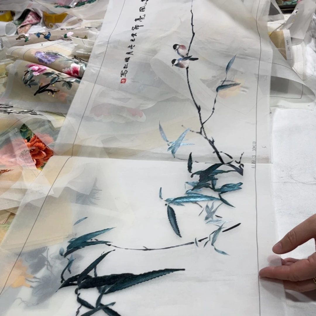 织绣用****2纯手工制作陆老师