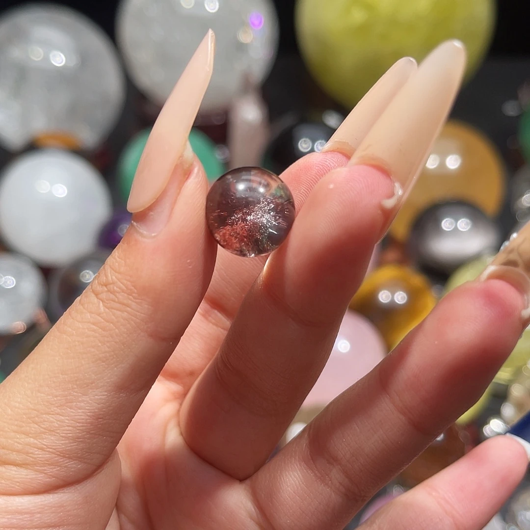 未镶嵌水晶珠宝半成品微瑕1.4