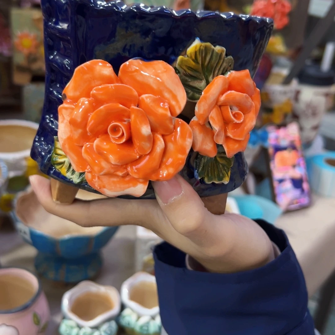 本场直播满100赠送一个花盆