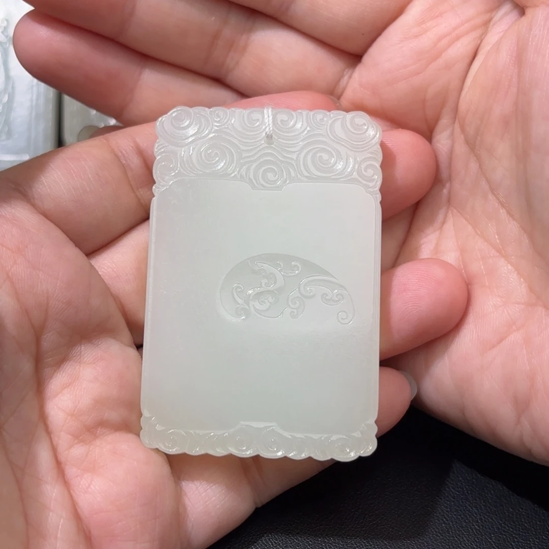 未镶嵌和田玉挂件浙**禾