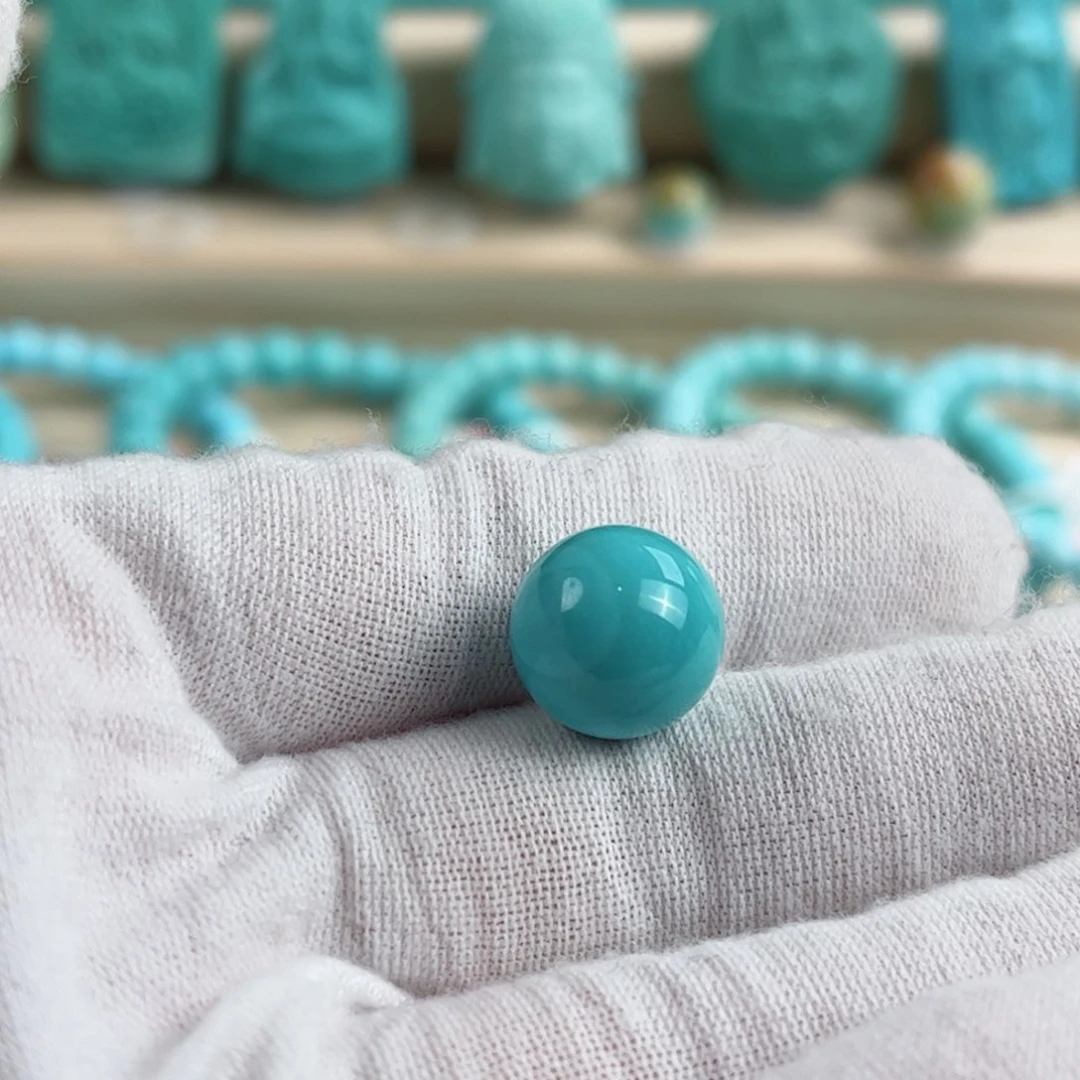 未镶嵌绿松石尺寸13.5mm