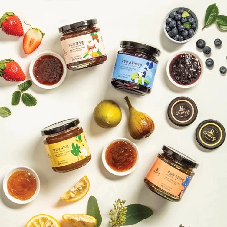 【2025.6.20】韩国进口爸爸郎果酱草莓酱涂抹面包