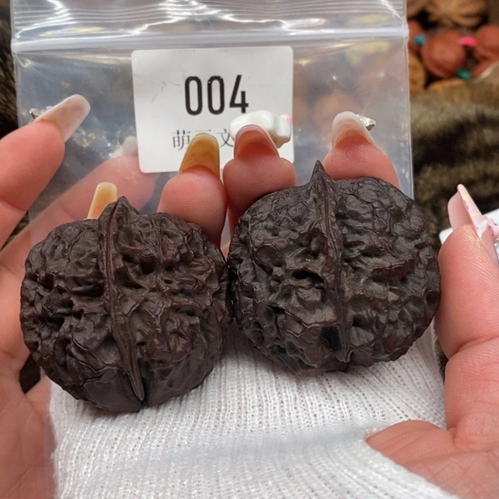 文玩核桃把件默认微瑕004地闷铁核桃43全品