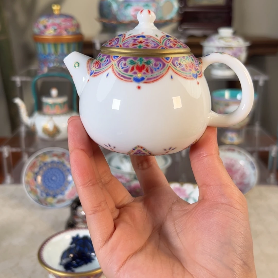 纯手工手绘 高端茶器