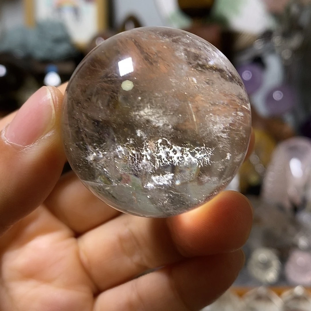 未镶嵌摆件水晶白水晶