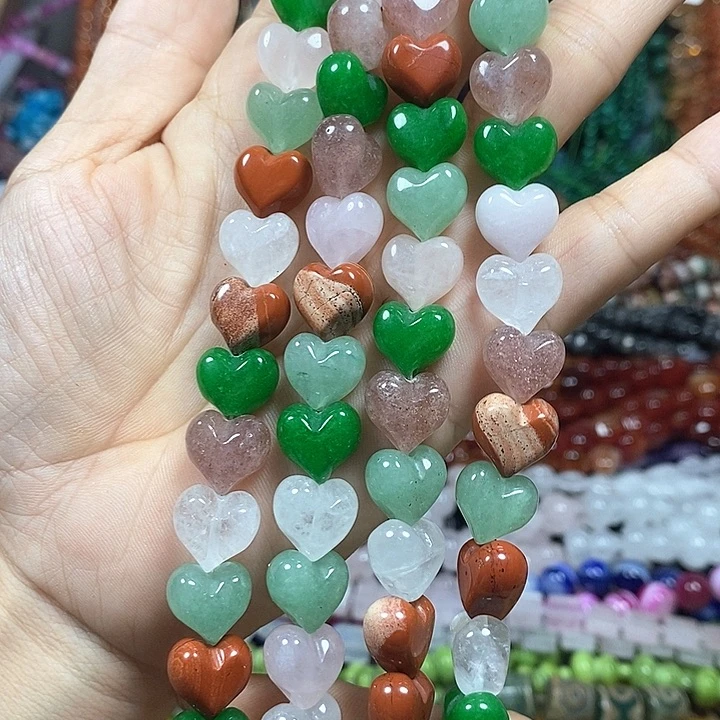 玛瑙/玉髓未镶嵌珠宝半成品多宝屁桃卡12mm15颗