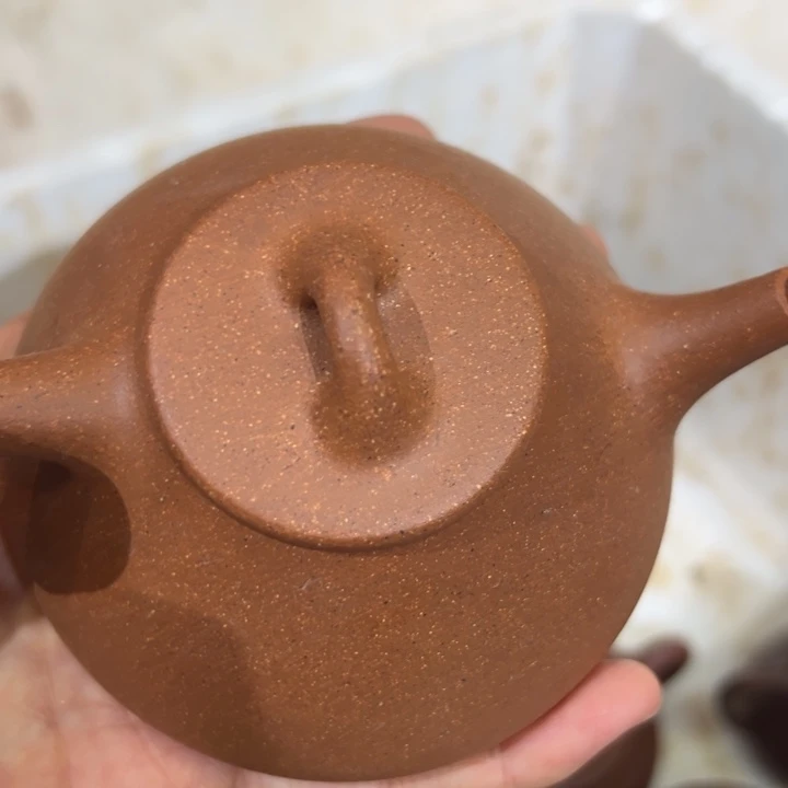 紫砂茶壶五彩子冶200cc
