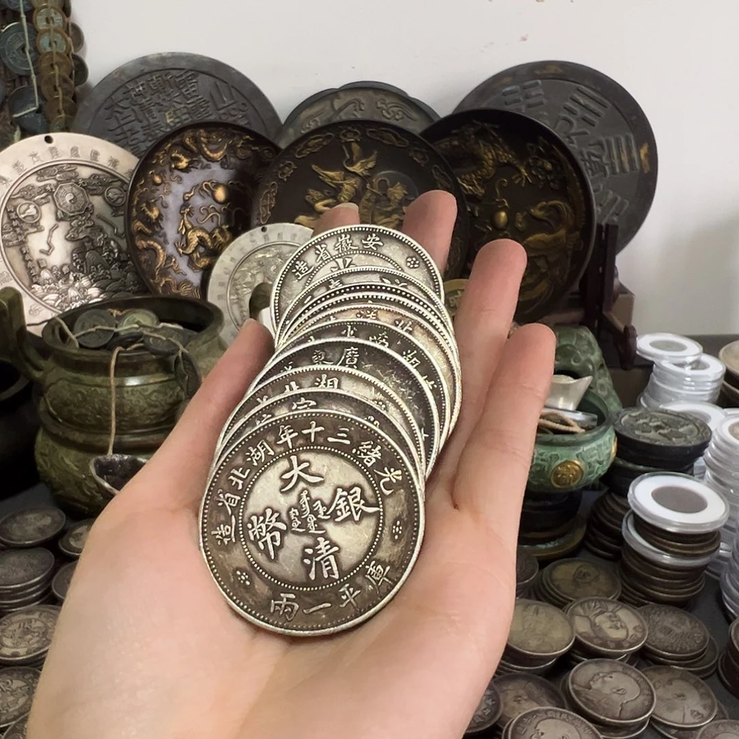 洪***流金属复古工艺品龙洋