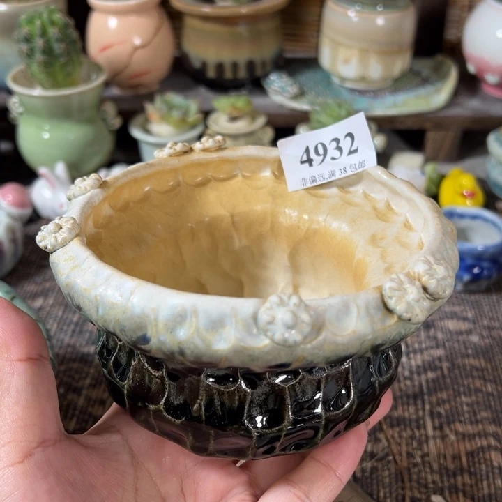 口11 手工花盆满30包邮