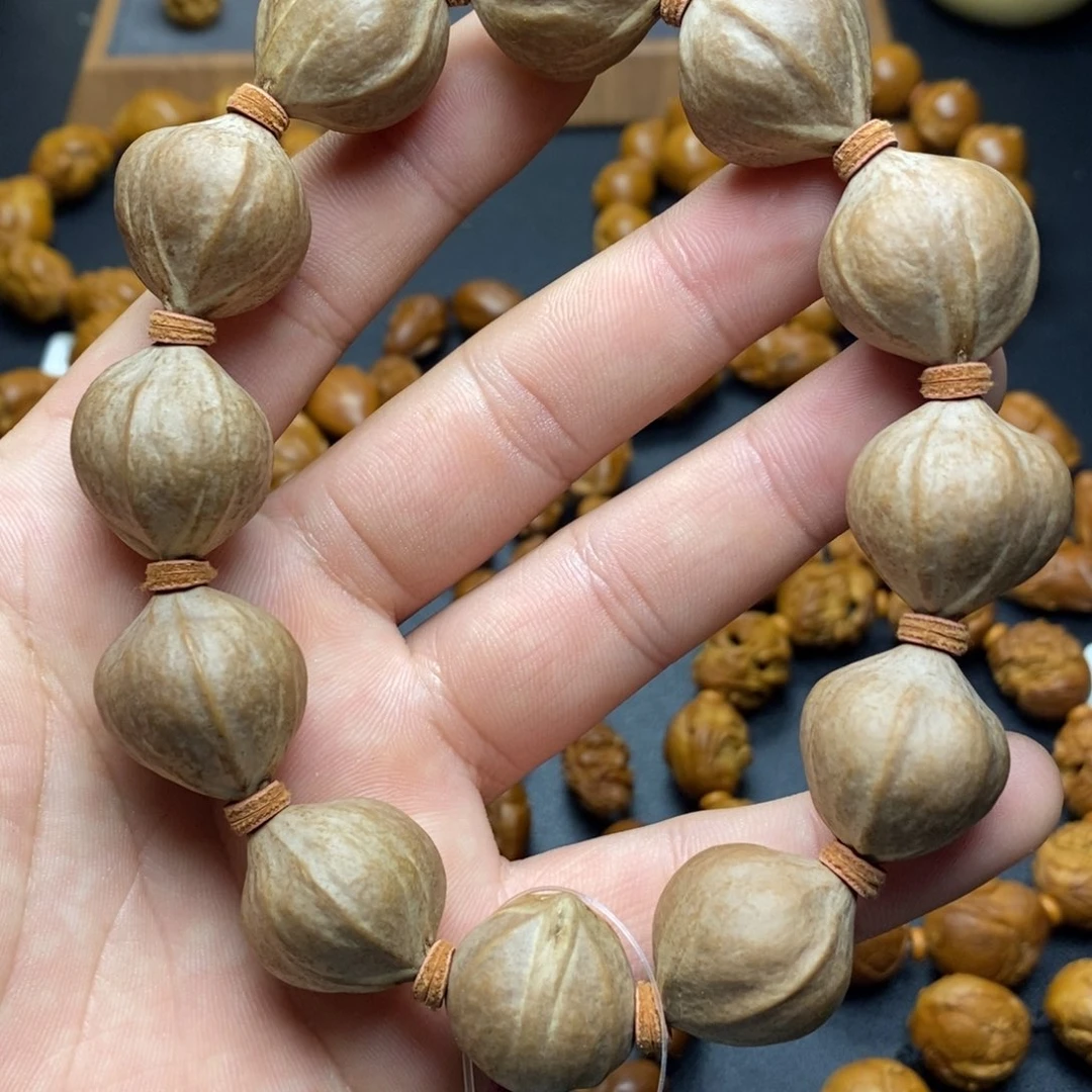 橄榄核手串/手链原皮蒜头素串