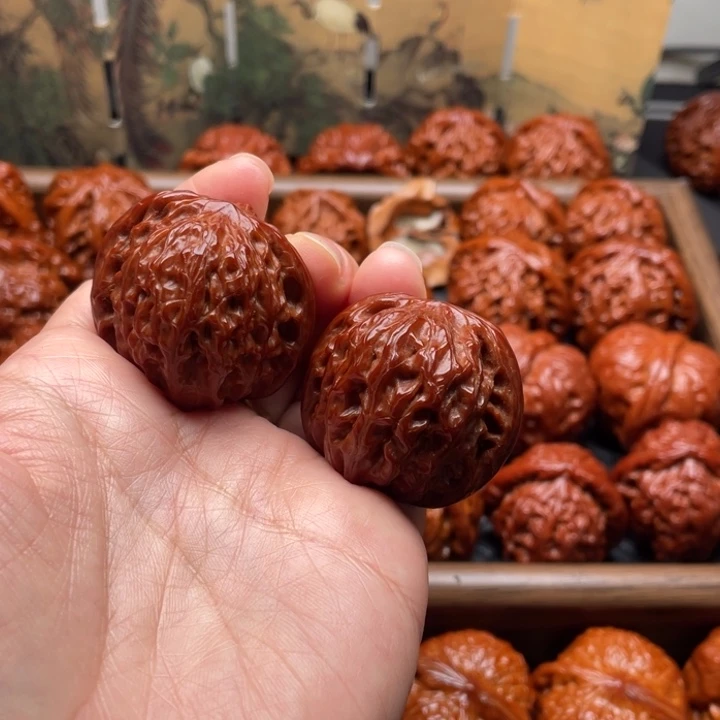 也***.吊坠文玩核桃磨盘于