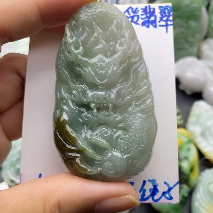 翡翠未镶嵌颈饰天然翡翠