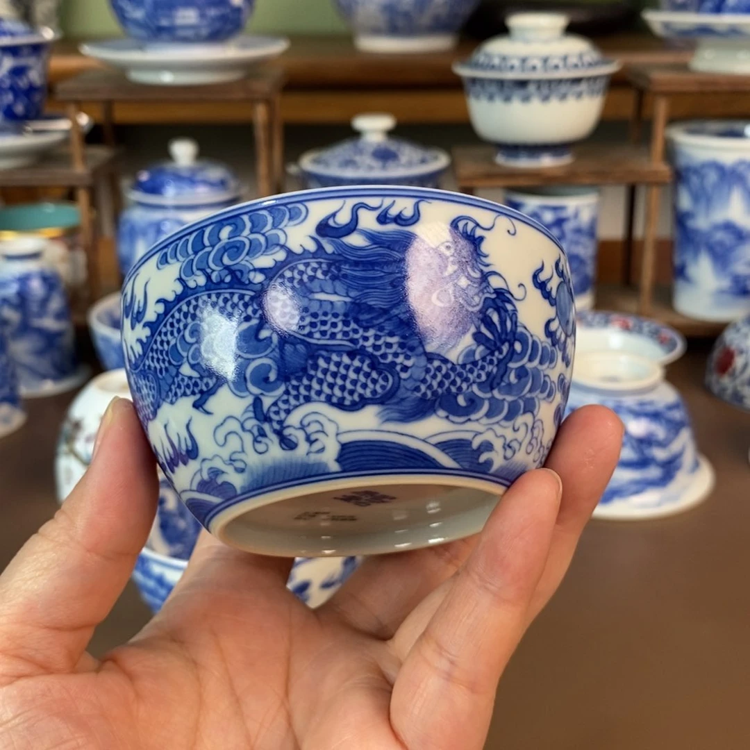 往***生景德镇陶瓷手工手绘