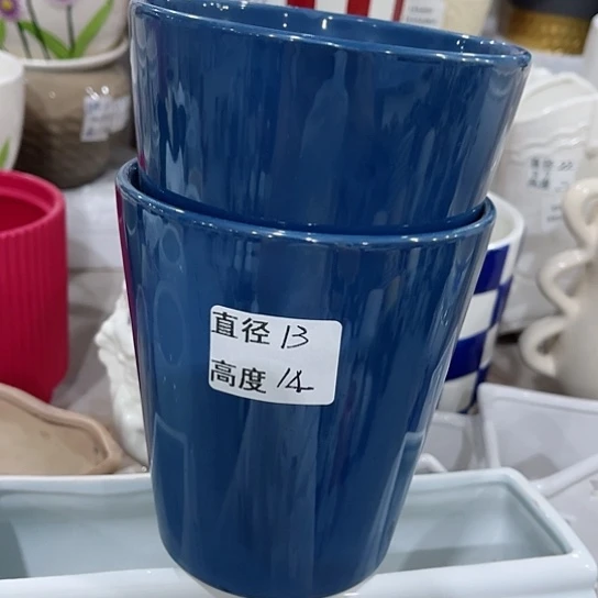 多肉绿植陶瓷花盆9.9包邮，有孔