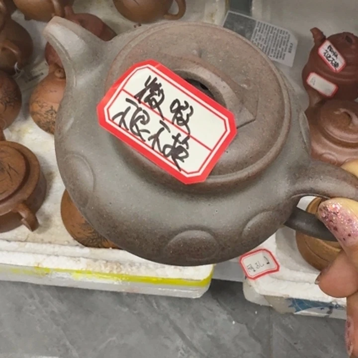 茶壶紫砂宜兴原矿龙骨金砂