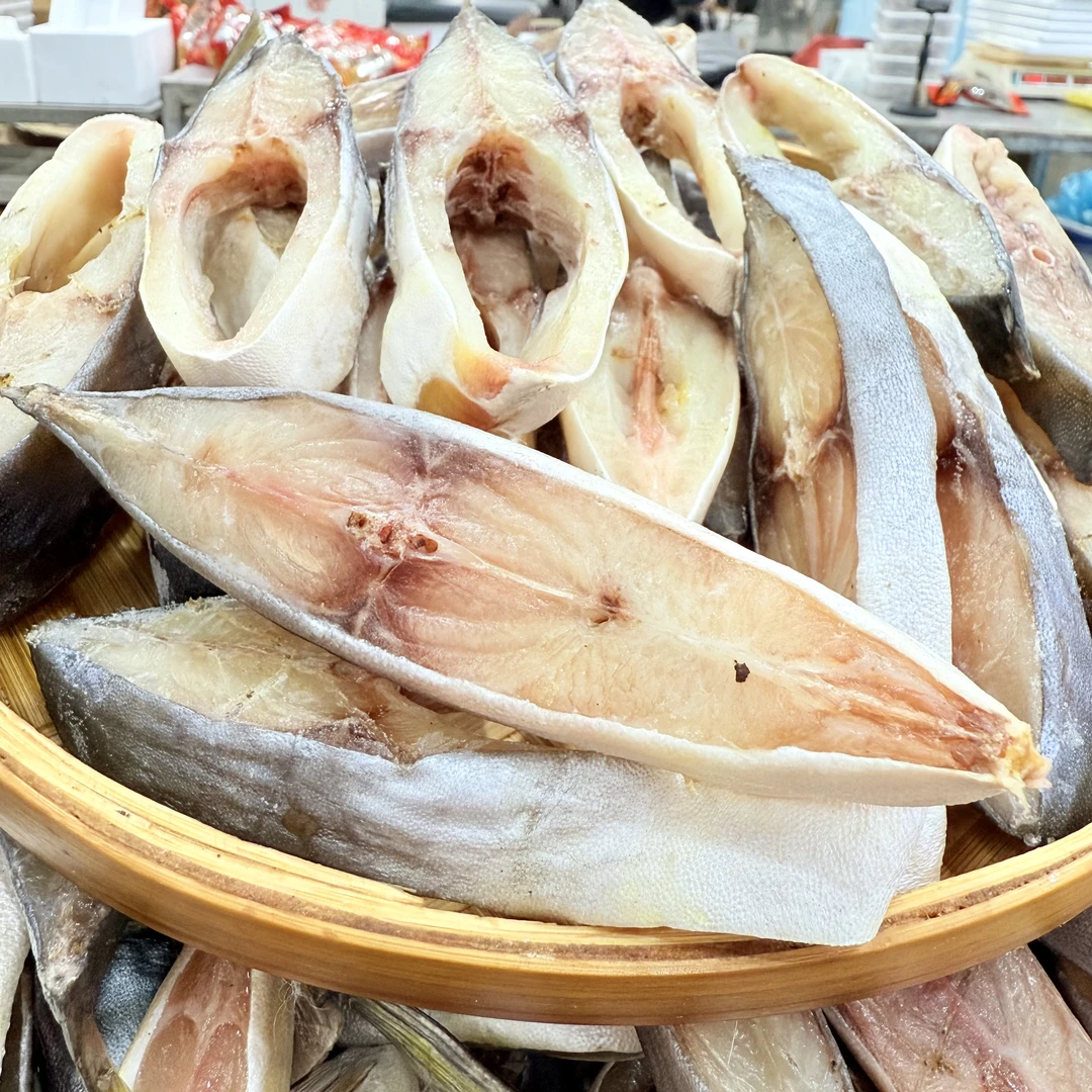 【马鲛仔海产】新鲜淡晒金鲳鱼段干 1斤装 顺丰包邮 广东茂名博贺港