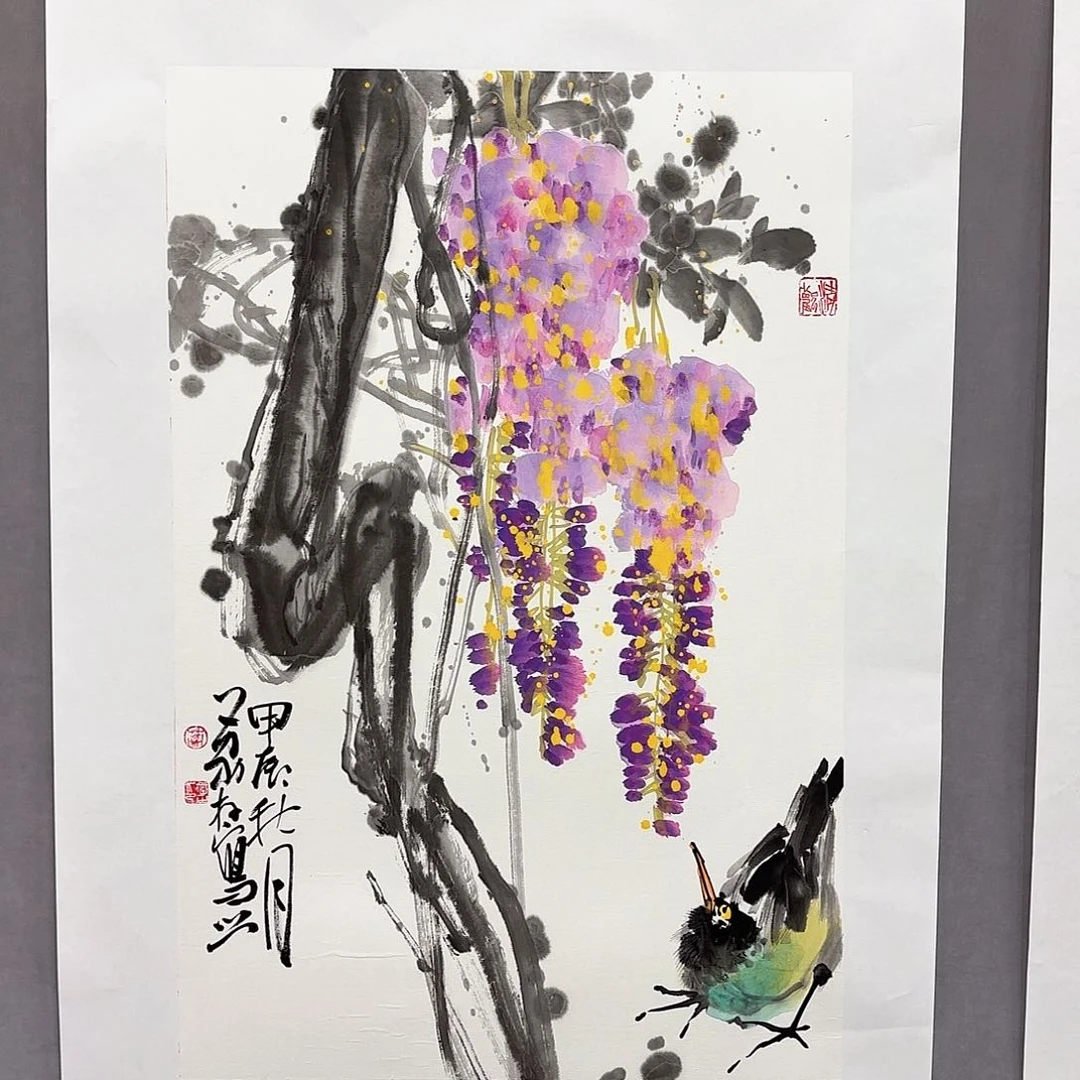 国画国画纯手绘作品请放心去藏