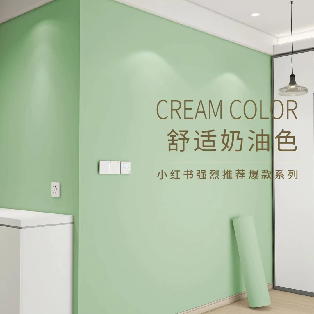 高档高级感墙纸大面积自粘墙壁纸加厚防水防潮家用卧室宿舍贴墙面